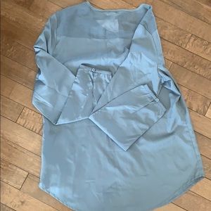 BNWT grey button up shirt